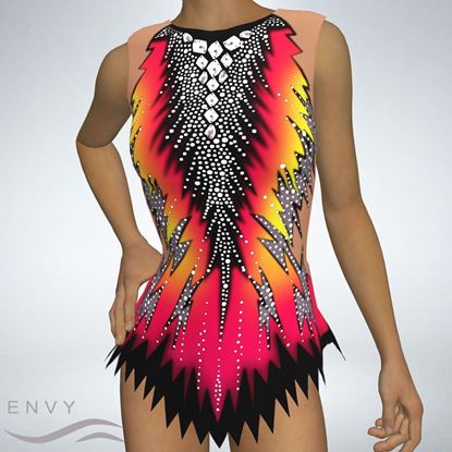 Picture of Leotard with Skirt, SLS1905