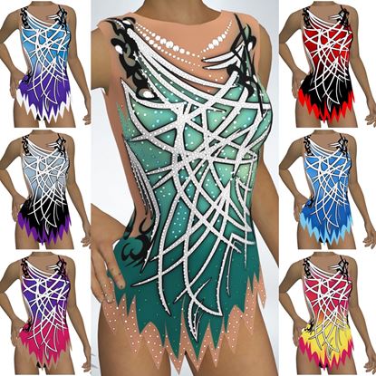 Picture of Leotard with Skirt, SLS1901