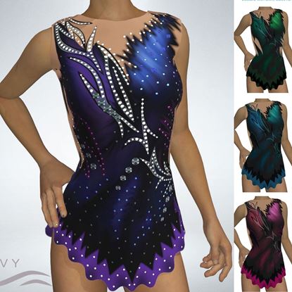 Picture of Leotard with Skirt, LS0013A